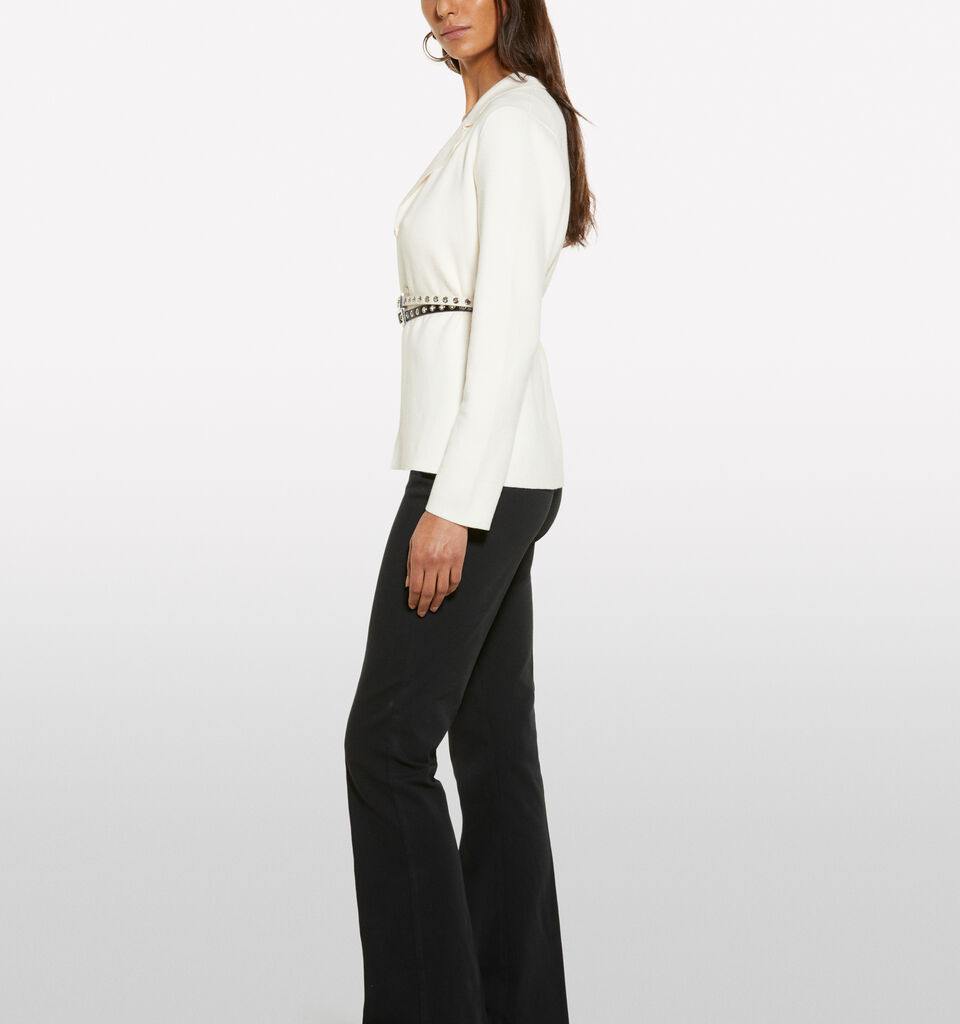 Calças flare fit preto - calças flare para mulher - Preto | Sisley image number 2